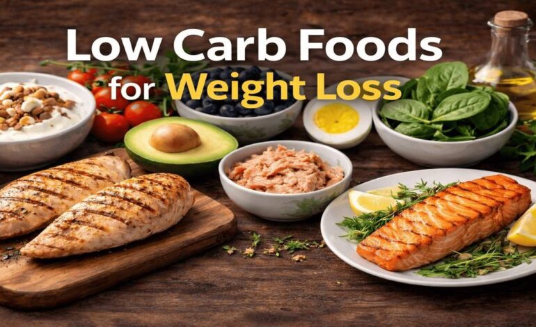 Best Low Carb Foods for Weight Loss That Actually Help You Lose Fat